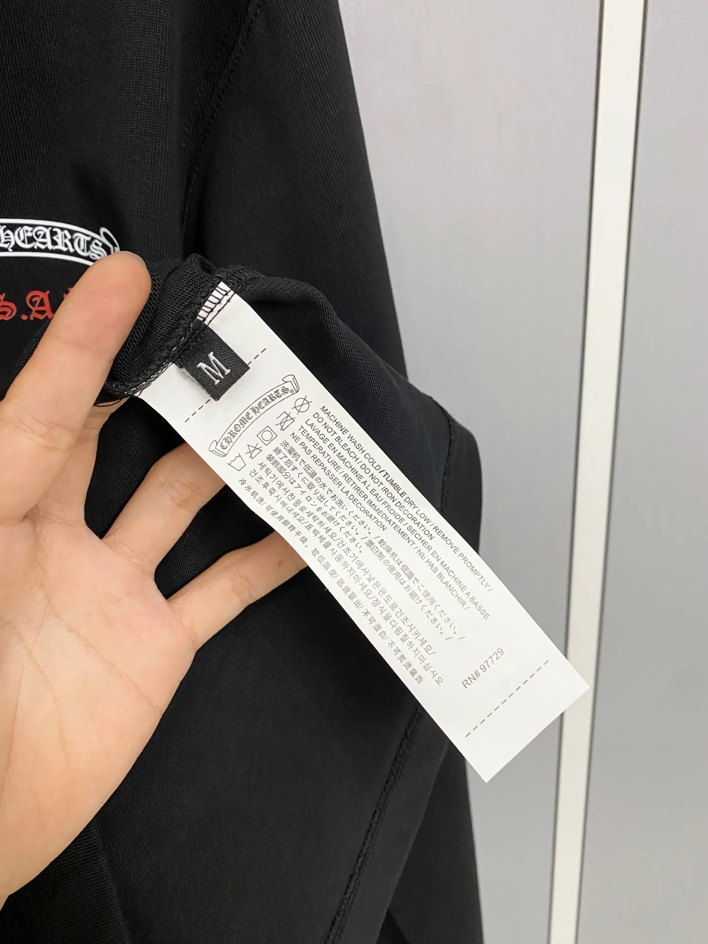 🌊 Chrome Hearts 2026New Arrival Versatile Same Style Size：S M L XL Color：Black
